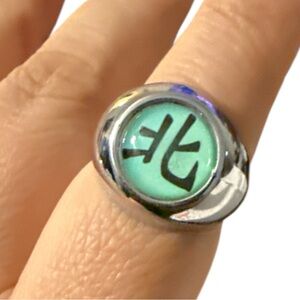 Anime Naruto Akatsuki Ring Member metal Rings Cosplay Costume nwot